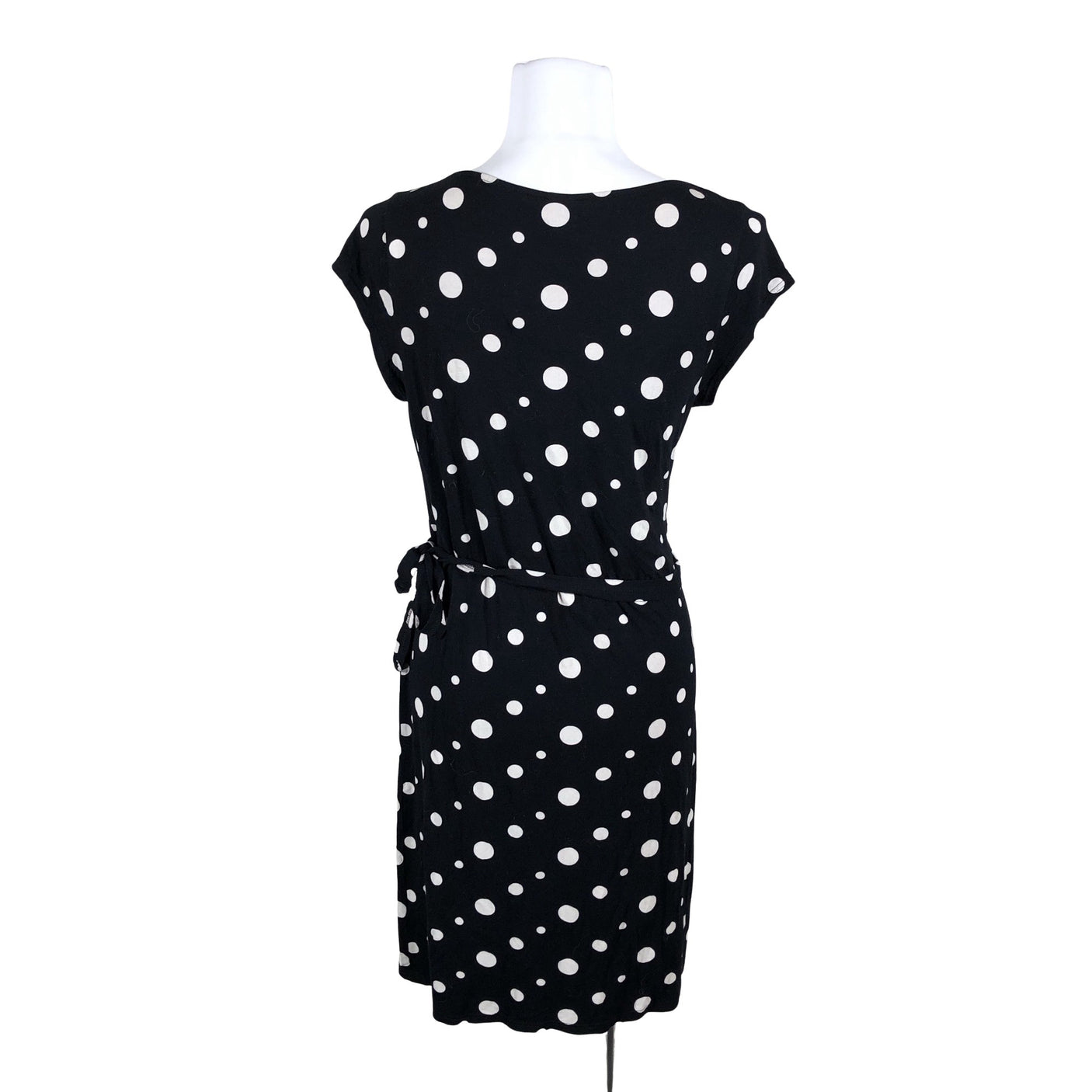 Unisex Nanso - Trikotaažist kleit, suurus 38 - Must (2)