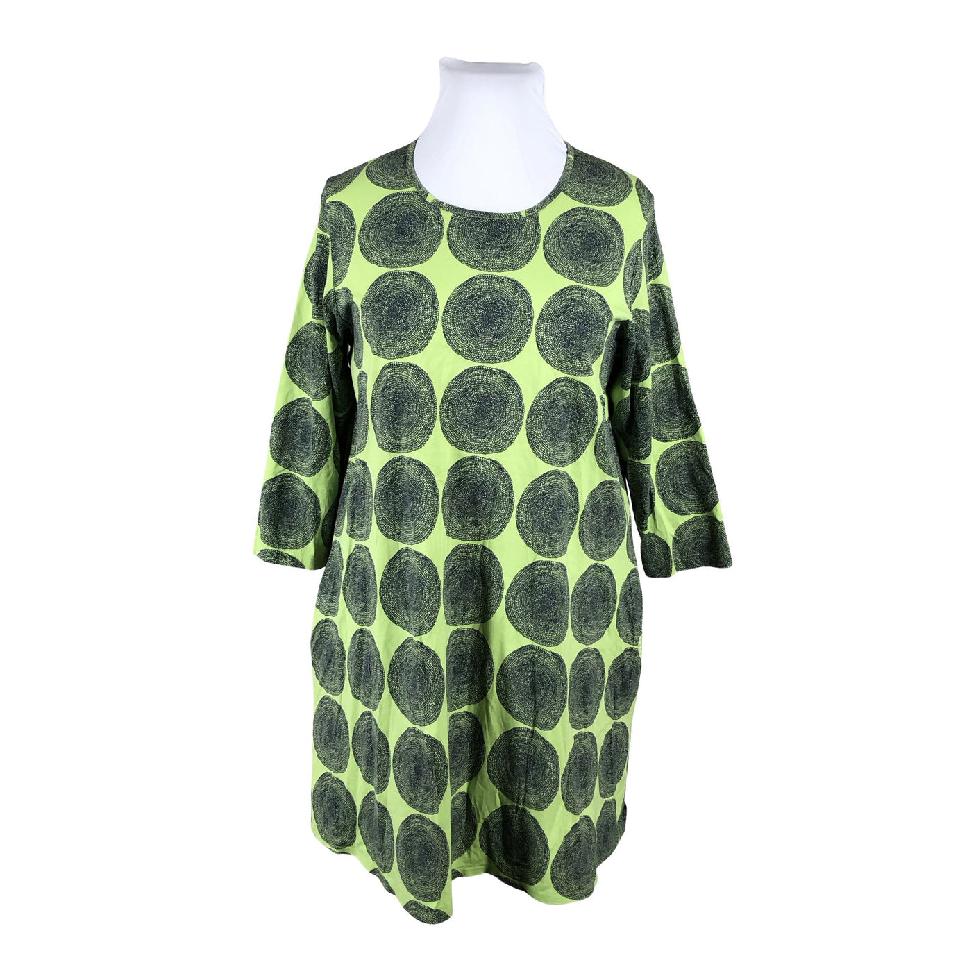 Unisex Marimekko - Trikotaažist kleit, suurus 42 - Roheline (1)
