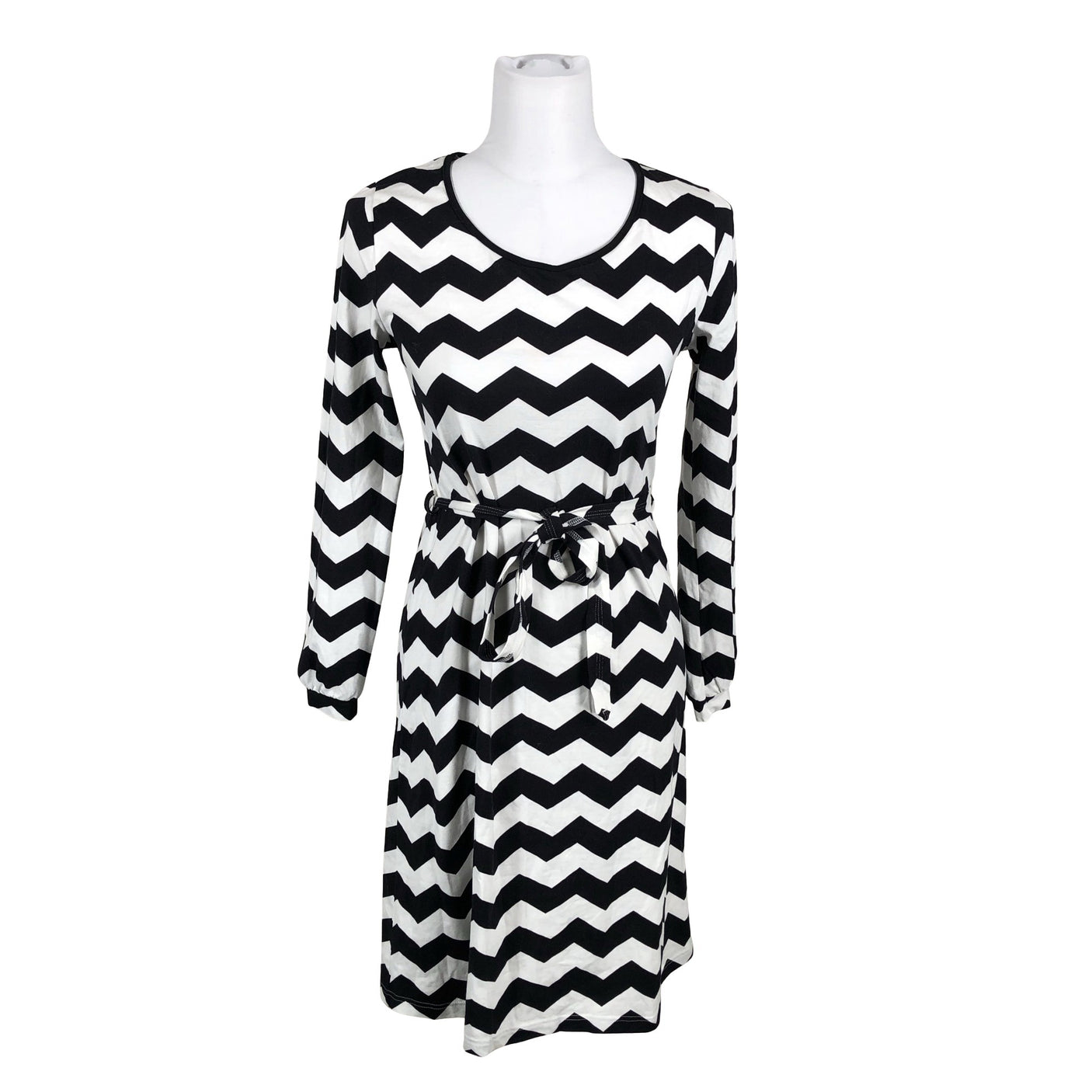 Unisex Nanso - Trikotaažist kleit, suurus 36 - Valge (1)
