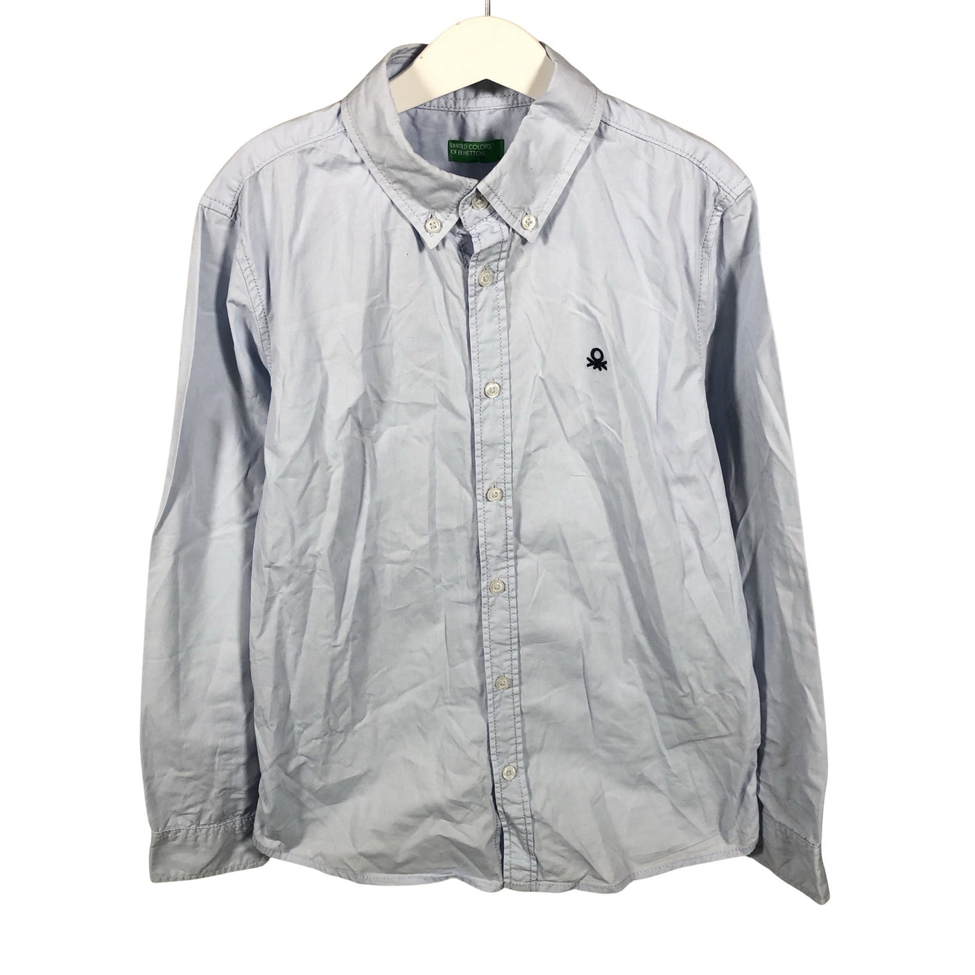 Unisex Benetton - Triiksärk, suurus 146 - 152 - Helesinine (1)