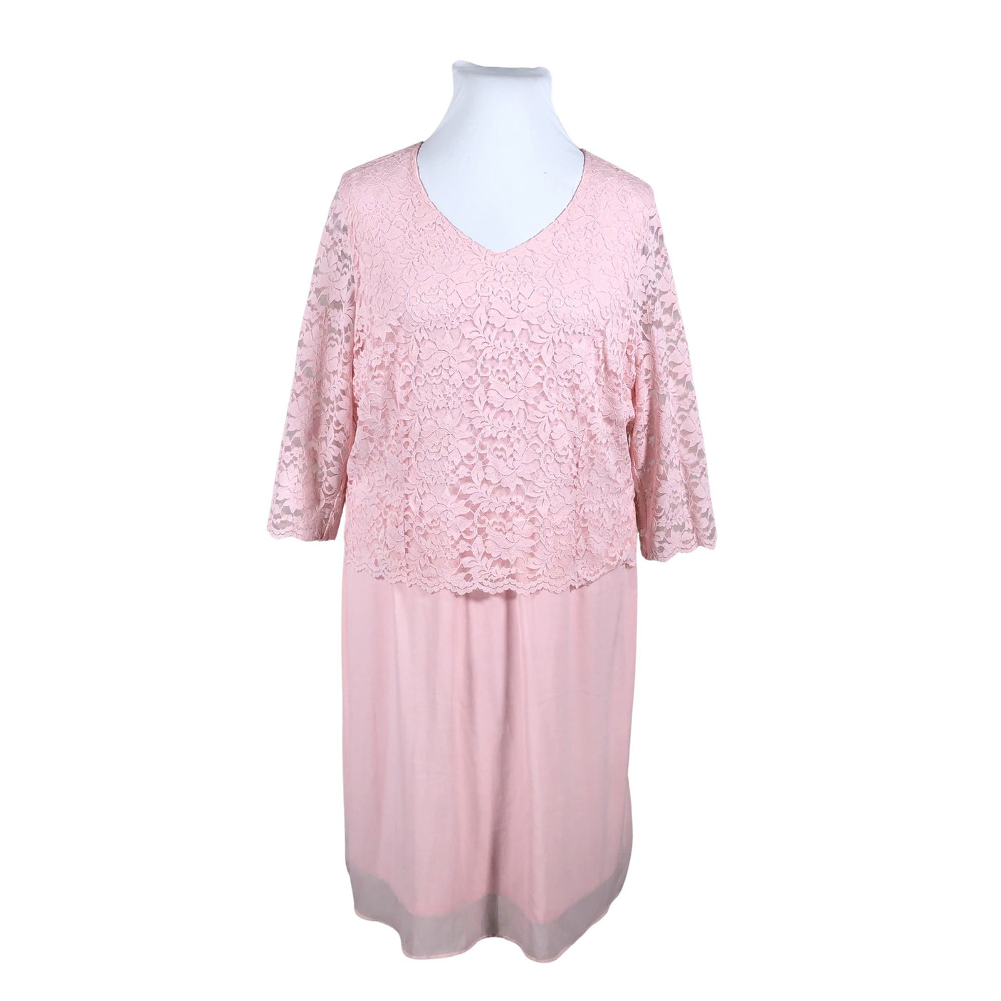 Unisex Ulla Popken - Pidulik kleit, suurus 46 - Heleroosa (1)