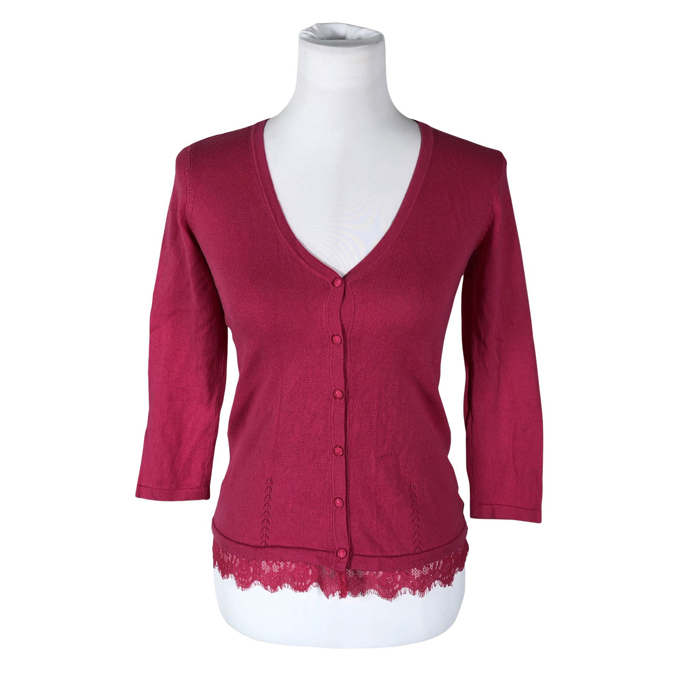 Unisex Laura Ashley - Kardigan, suurus 34 - Roosa (1)