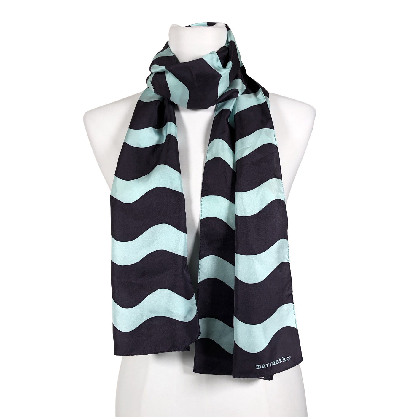 Unisex Marimekko - Õhuke sall, suurus Midi - Sinine (1)