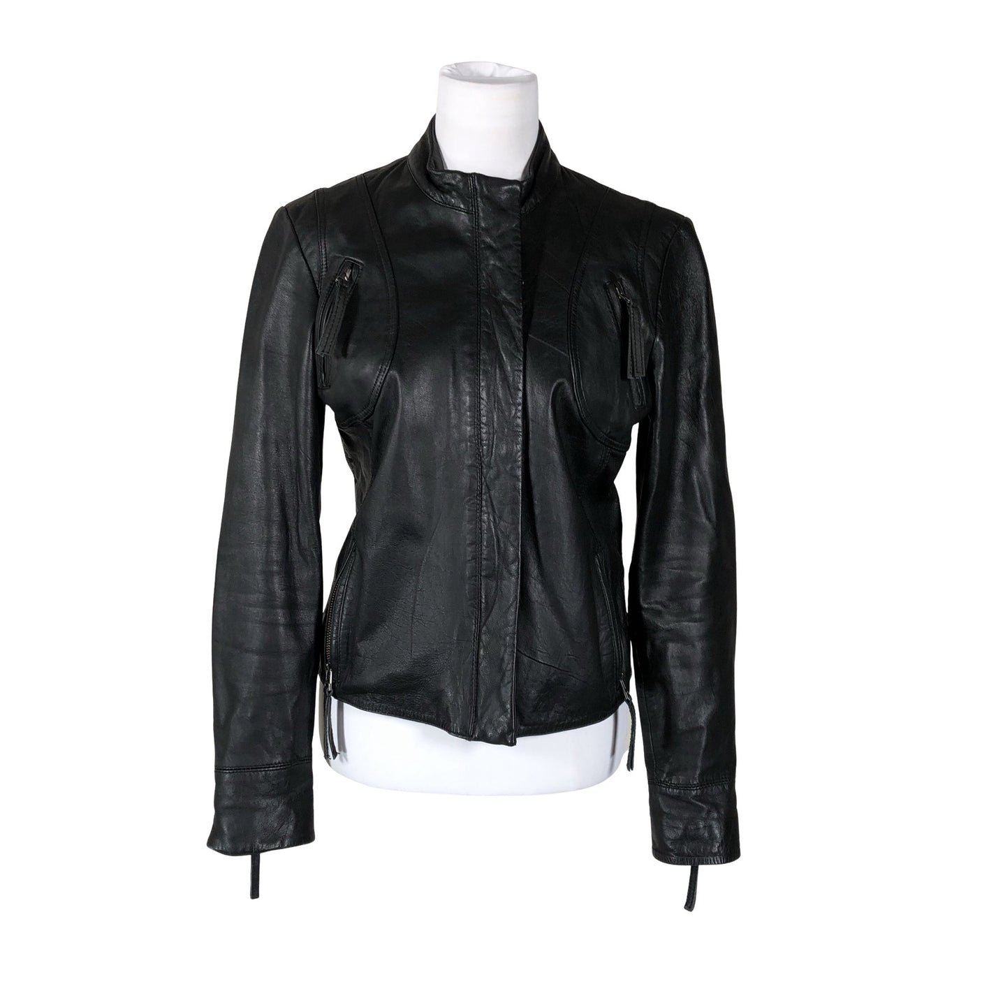 Unisex Selected - Nahktagi, suurus 40 - Must (1)