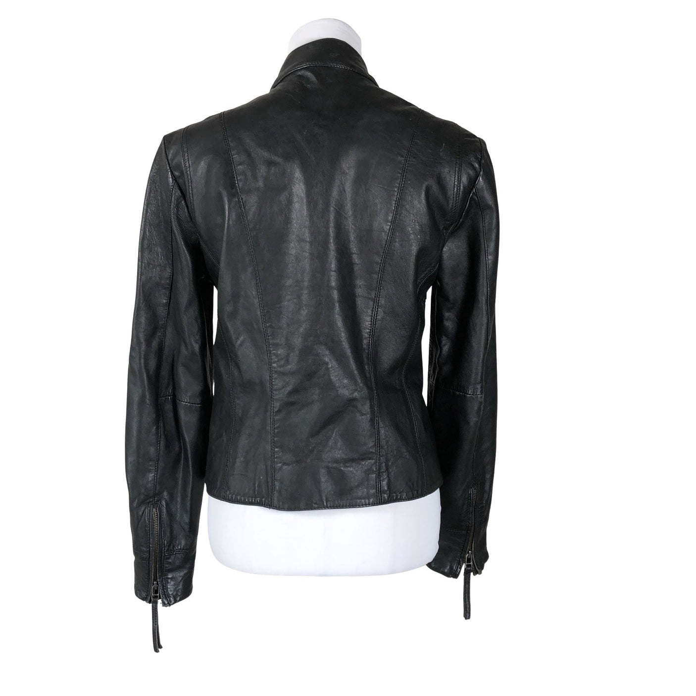 Unisex Selected - Nahktagi, suurus 40 - Must (3)