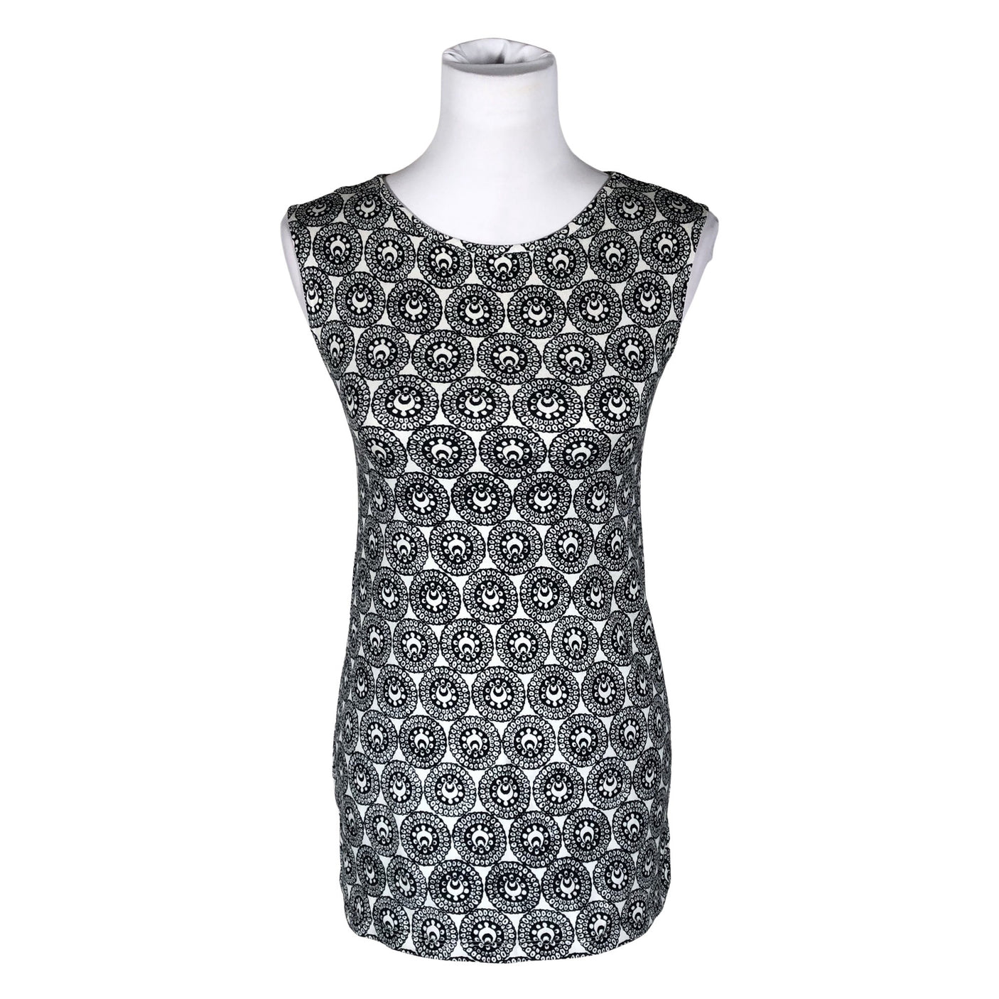 Unisex Marimekko - Trikotaažist topp, suurus 36 - Valge (1)