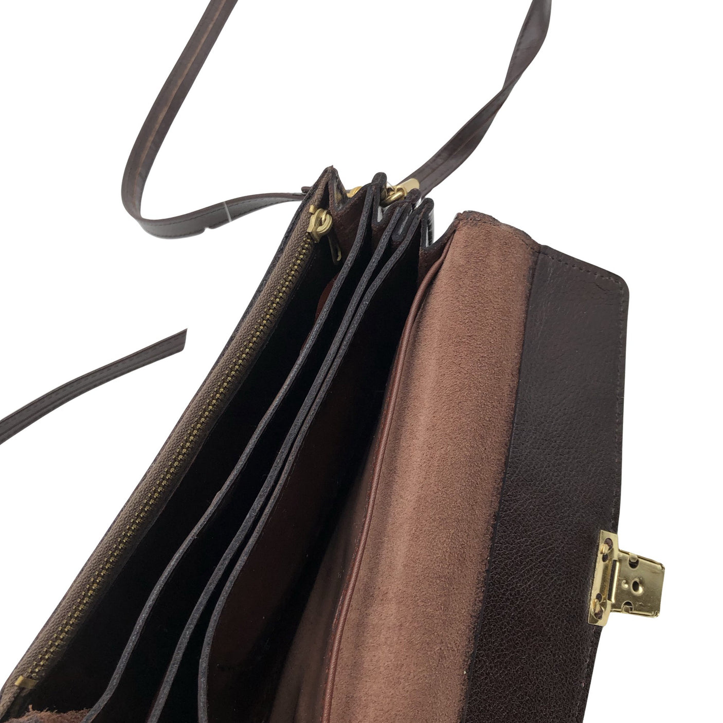 Unisex PT Design - Õlakott, suurus Mini - Pruun (2)