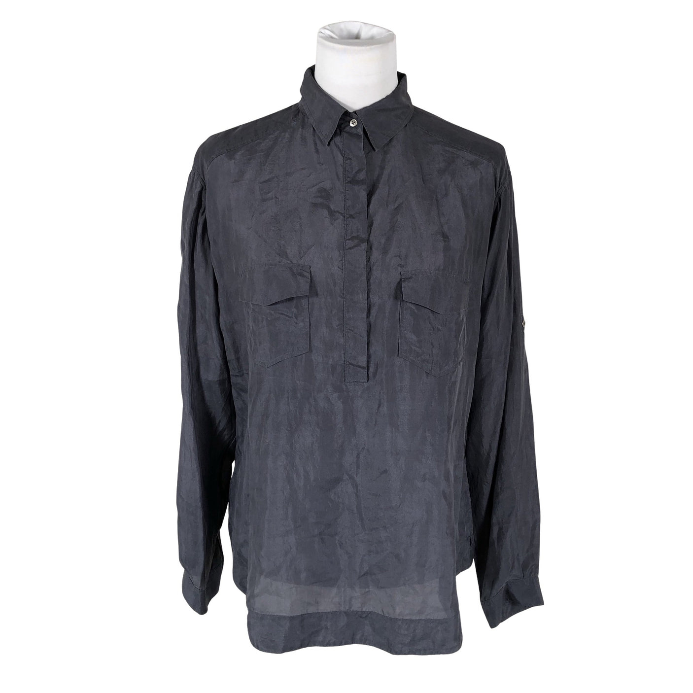 Unisex Massimo Dutti - Pluus, suurus 42 - Hall (1)