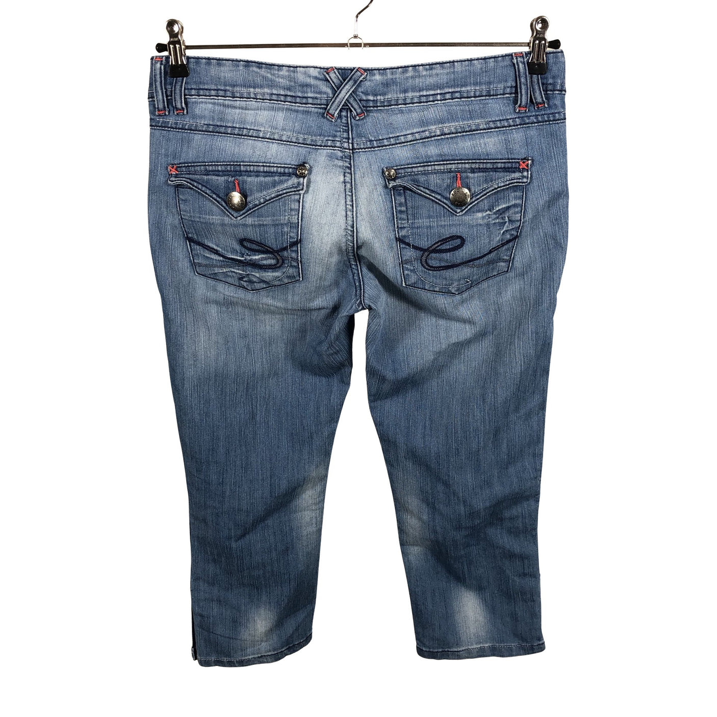 Unisex Esprit - Teksast poolpikad püksid, suurus 36 - Sinine (2)