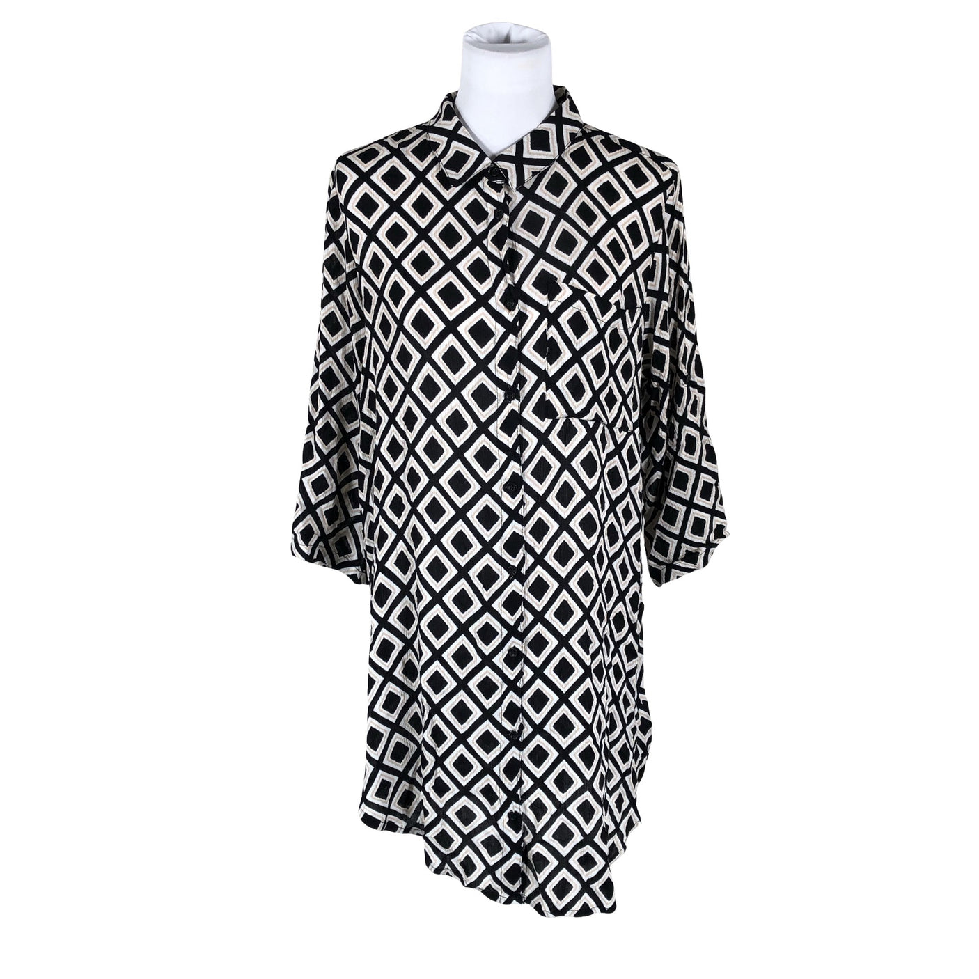 Unisex Kaffe - Mitteveniv kleit, suurus 36 - Must (1)