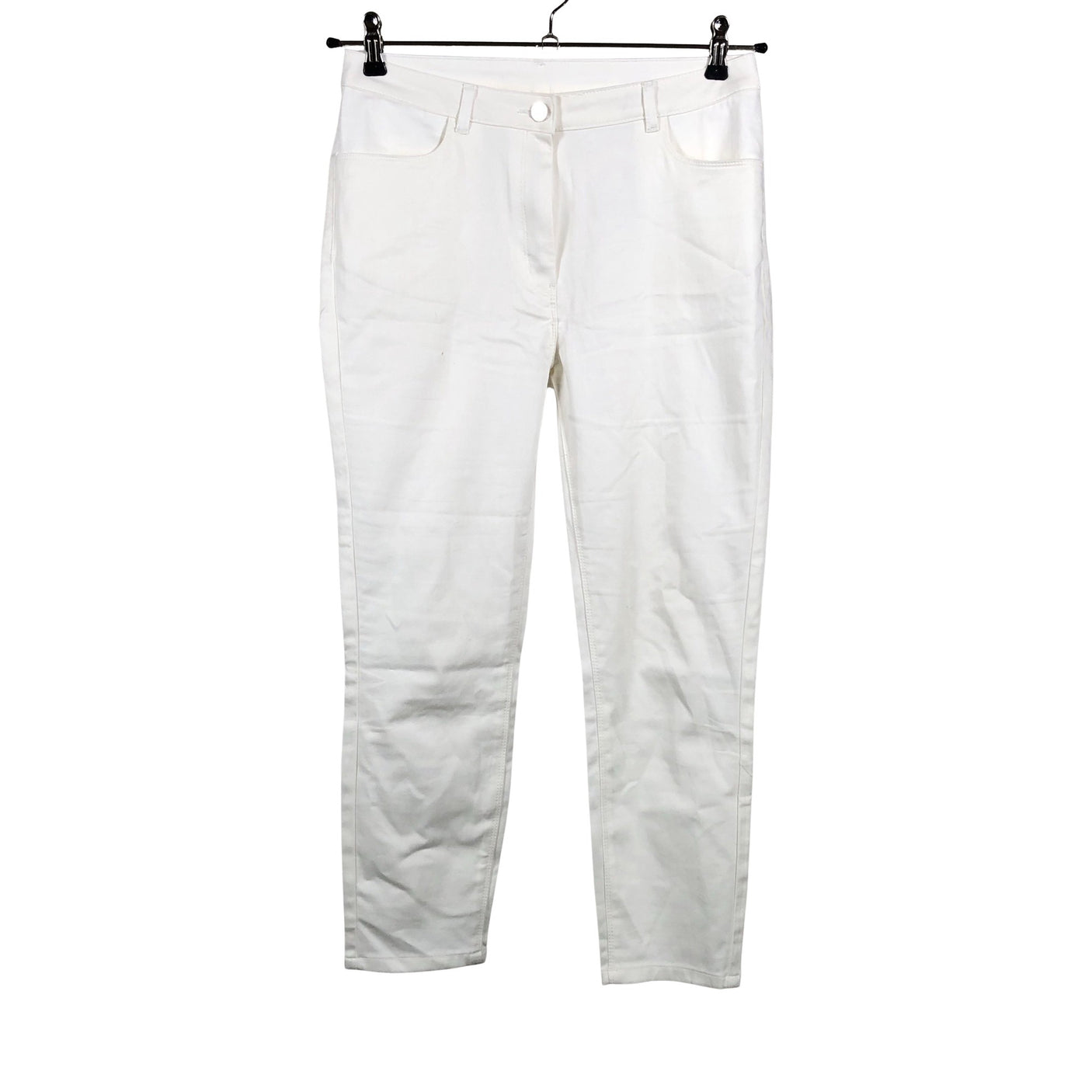 Unisex Ril's - Teksast poolpikad püksid, suurus 38 - Valge (1)
