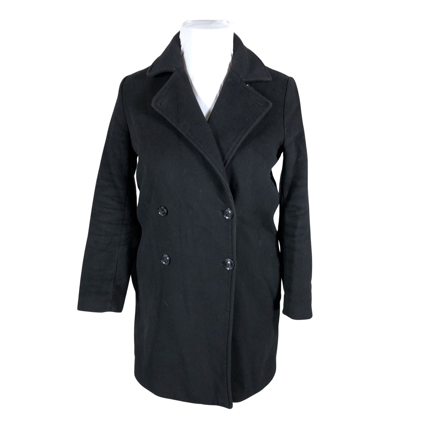Unisex Samsoe&Samsoe - Villane mantel, suurus 42 - Must (1)