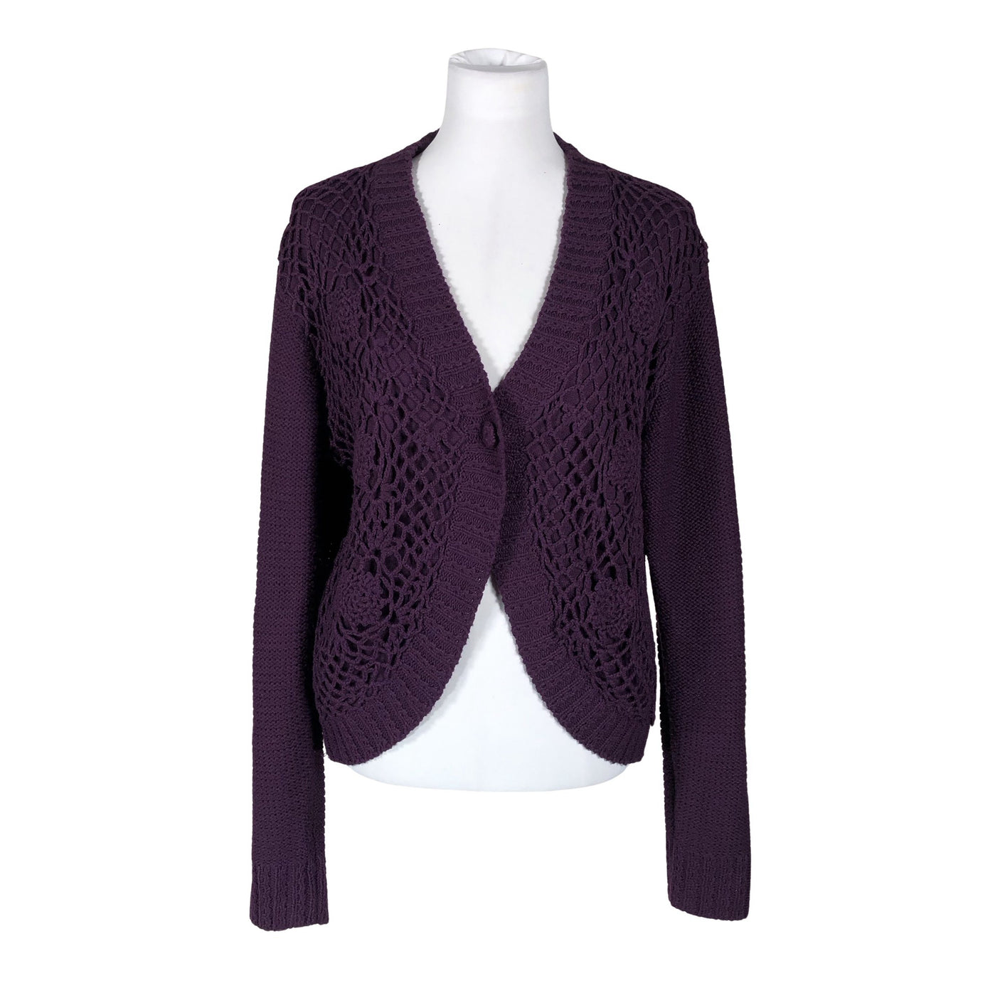 Unisex BM Collection - Kardigan, suurus 40 - Lilla (1)