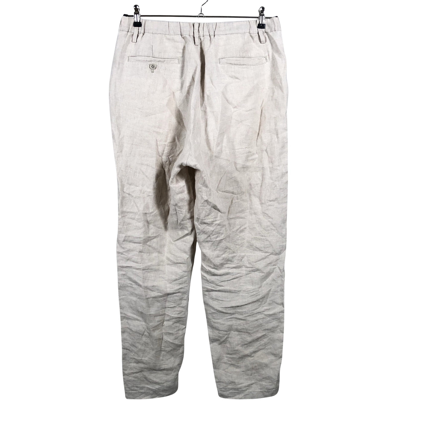 Unisex Muji - Mittevenivad püksid, suurus 38 - Beige (2)