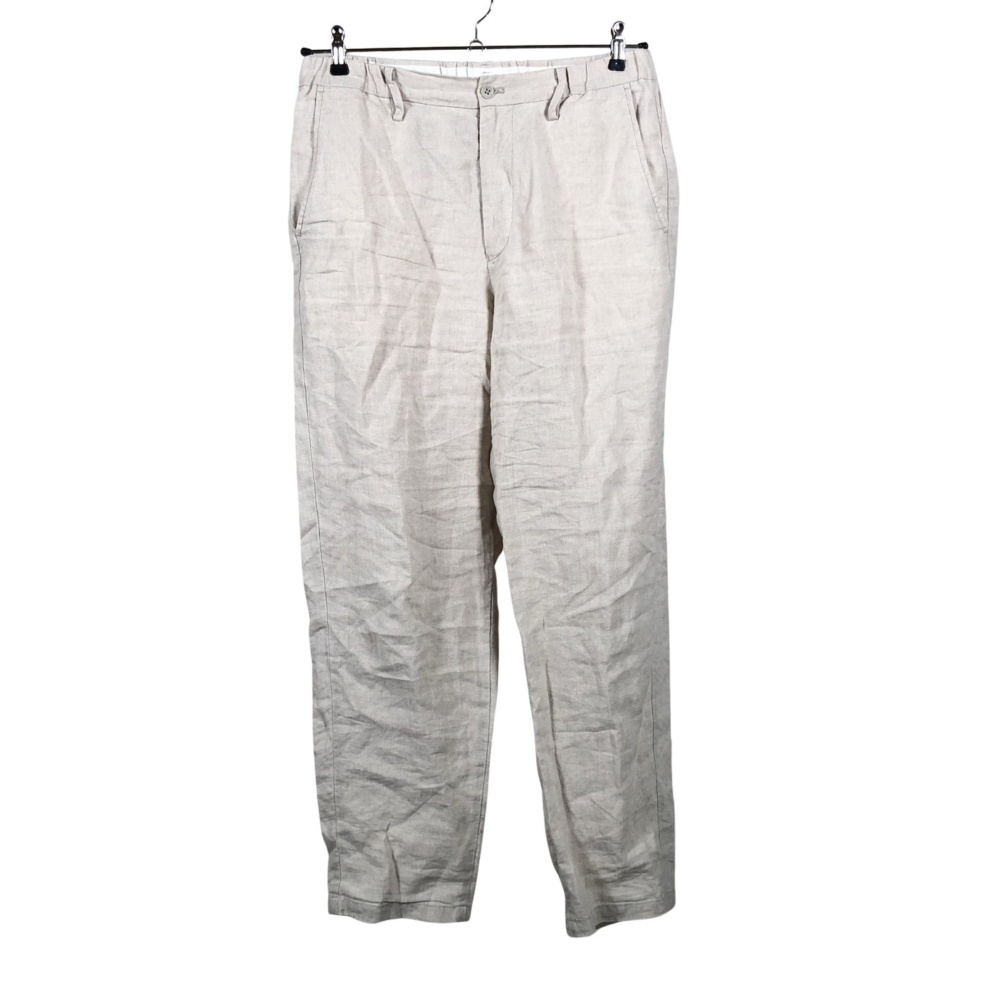 Unisex Muji - Mittevenivad püksid, suurus 38 - Beige (1)