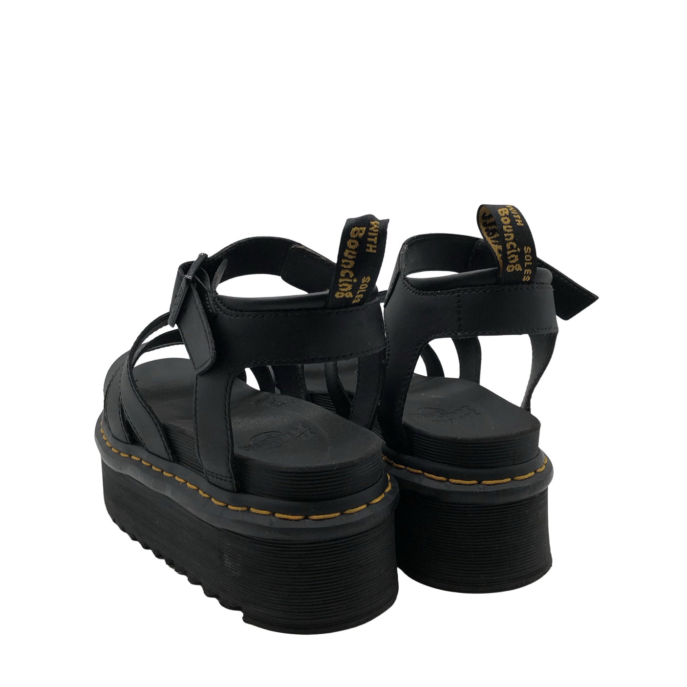 Unisex Dr. Martens - Kontsaga rihmikud, suurus 40 - Must (2)