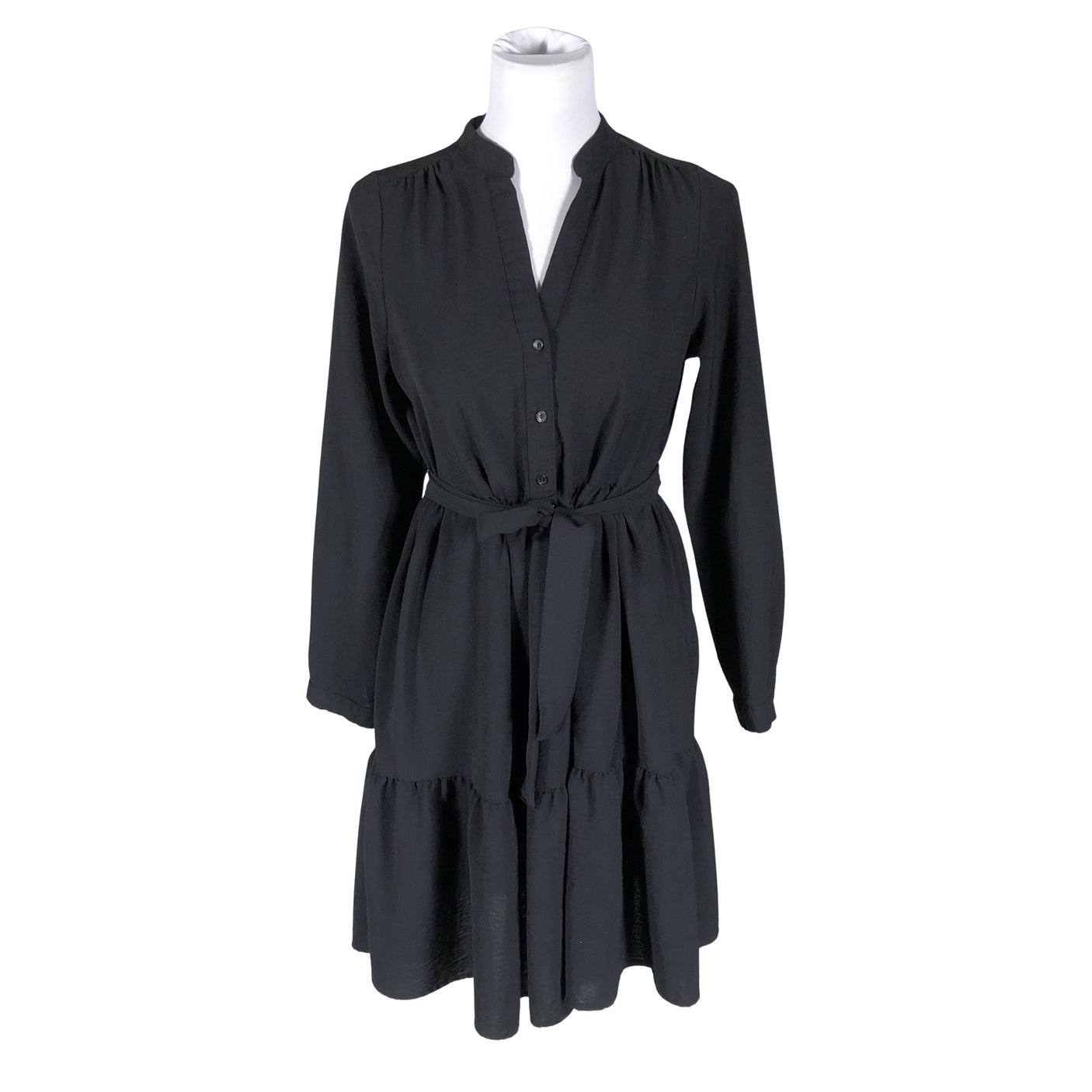 Unisex Selected - Mitteveniv kleit, suurus 34 - Must (1)