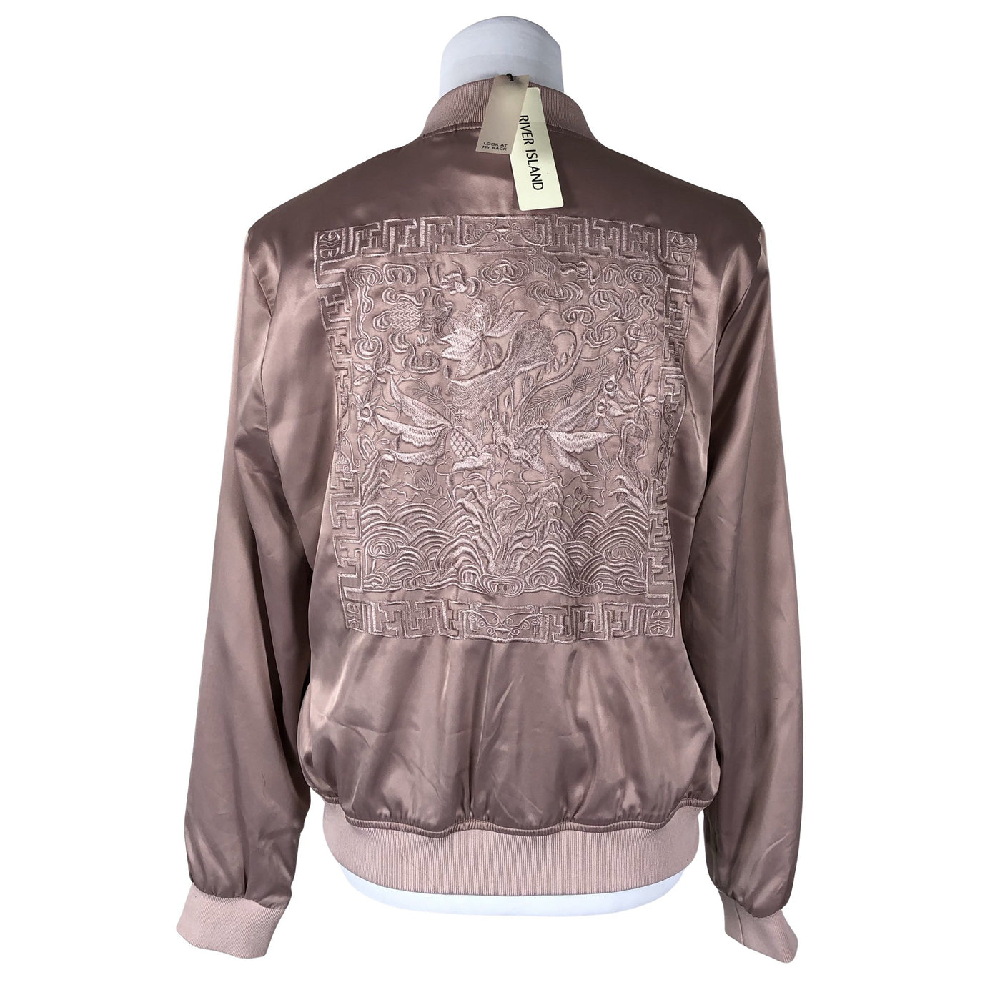 Unisex River Island - Õhuke jope, suurus 40 - Heleroosa (2)