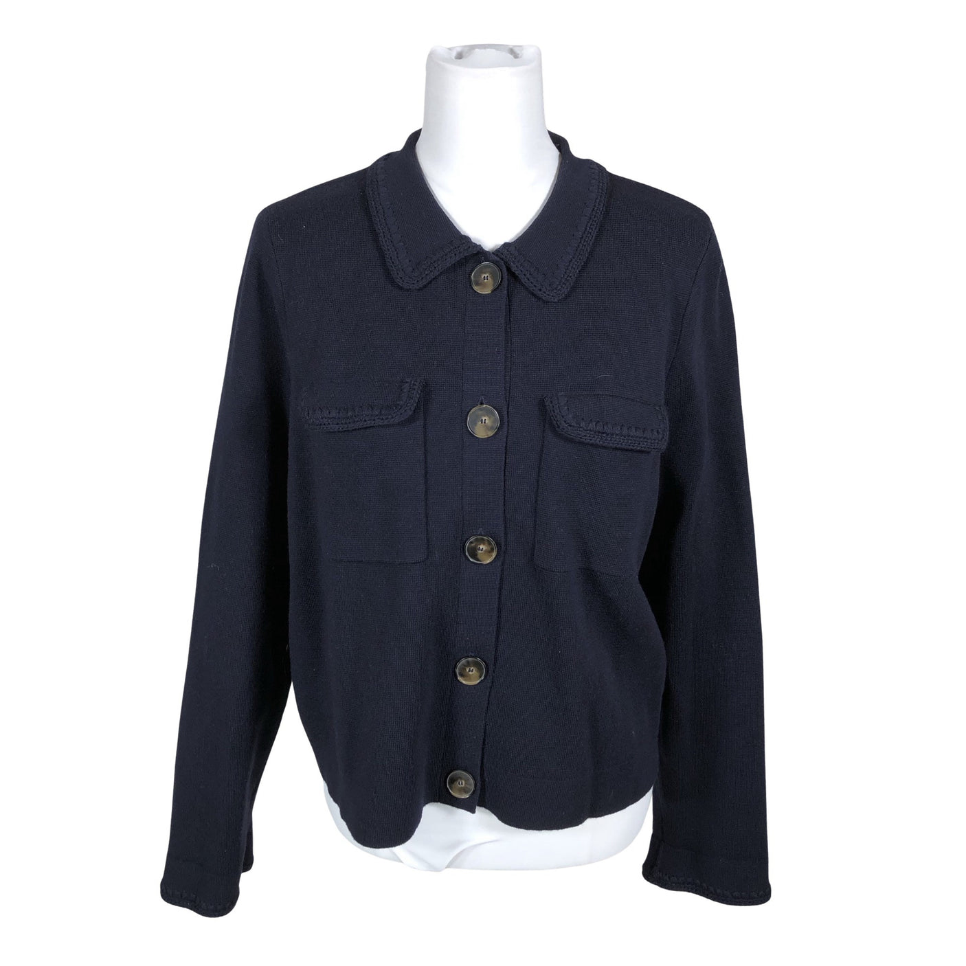 Unisex La Maille Sezane - Kardigan, suurus 40 - Sinine (1)