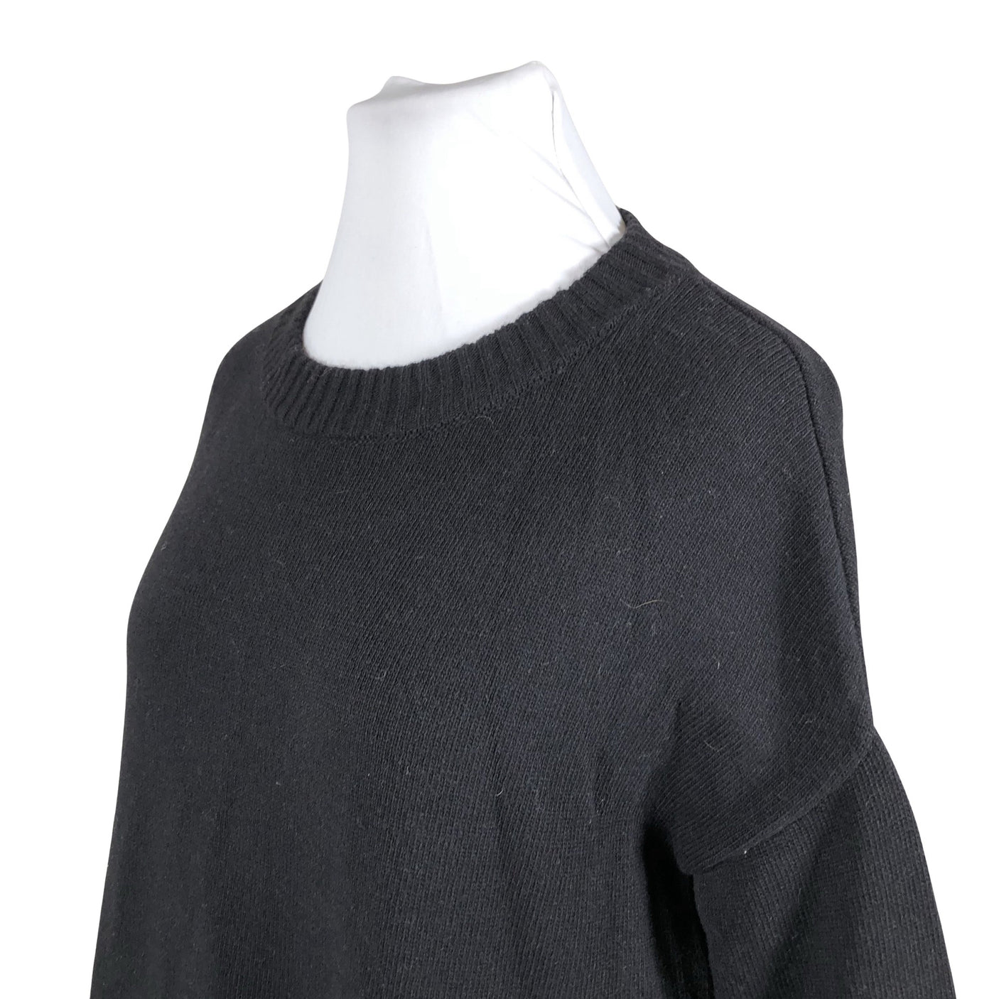 Unisex Papu - Kootud kleit, suurus 44 - Must (2)