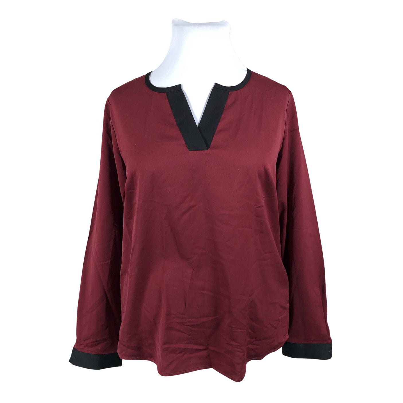 Unisex Walbusch - Pluus, suurus 42 - Veinipunane (1)