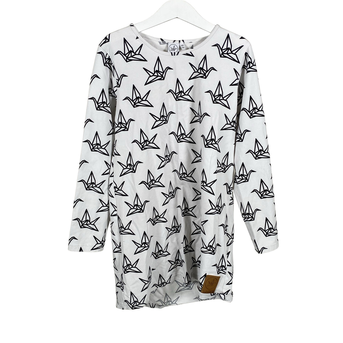 Unisex Yo Zen - Trikotaažist kleit, suurus 134 - 140 - Valge (1)