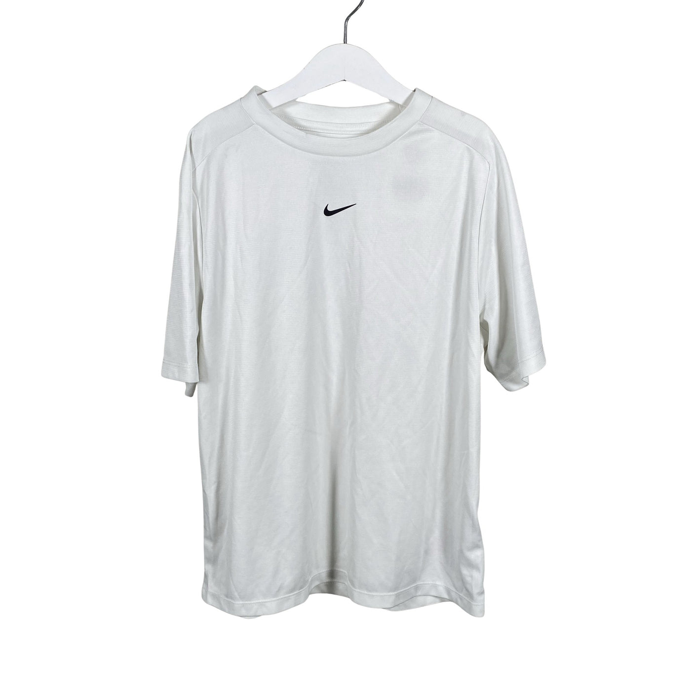 Unisex Nike - Spordisärk, lühikesed käised, suurus 152 - 158 - Valge (1)