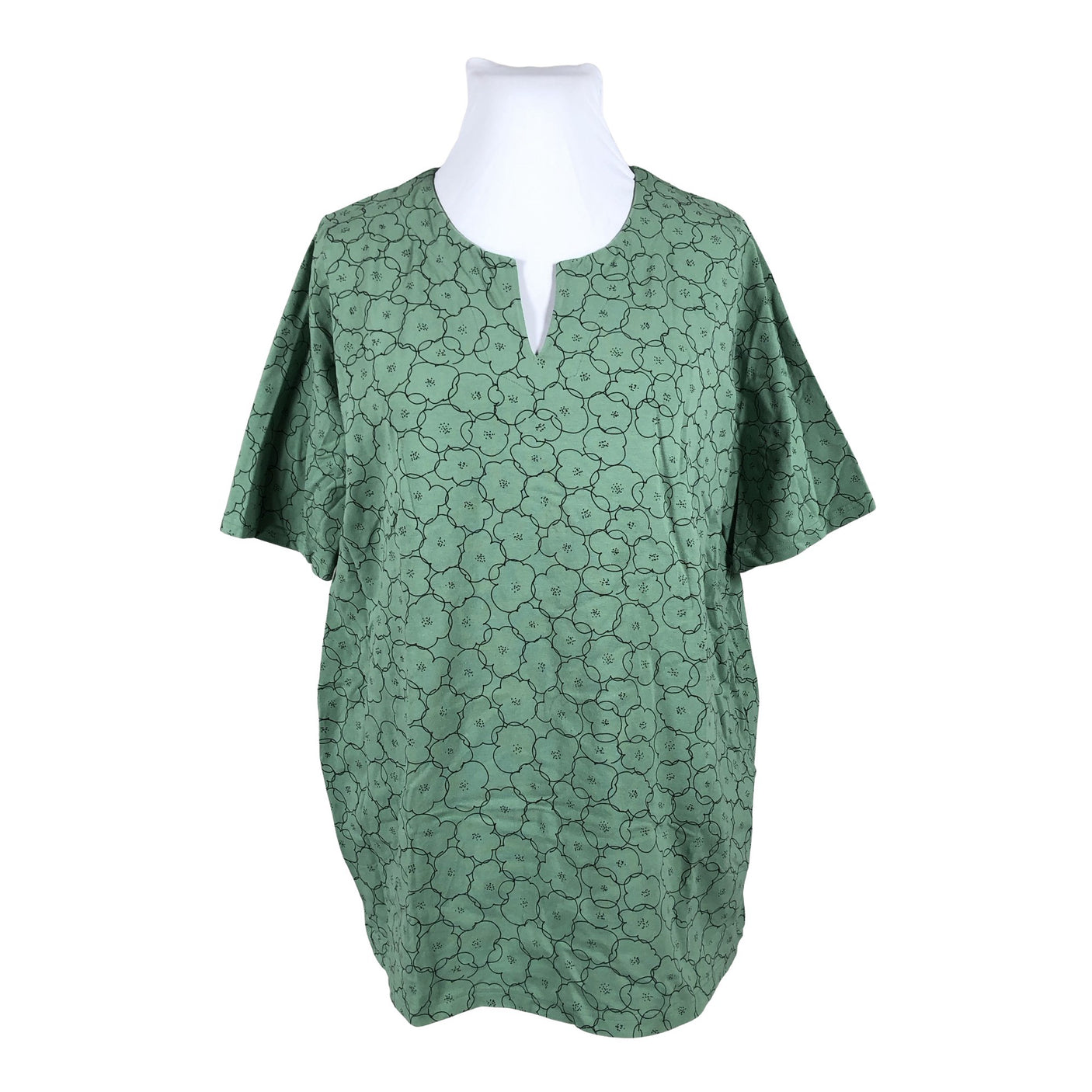 Unisex Nanso - Trikotaažist tuunika, suurus 44 - Roheline (1)