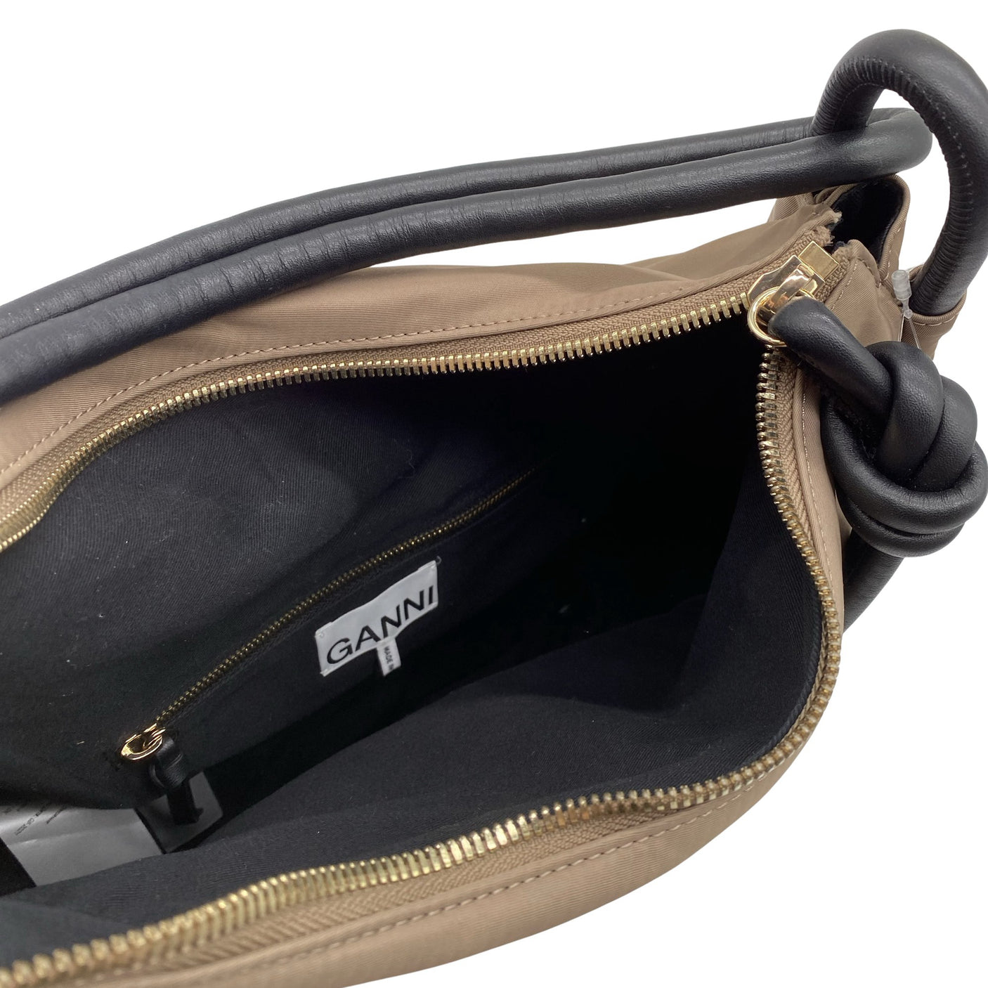 Unisex Ganni - Käekott, suurus Maxi - Pruun (3)