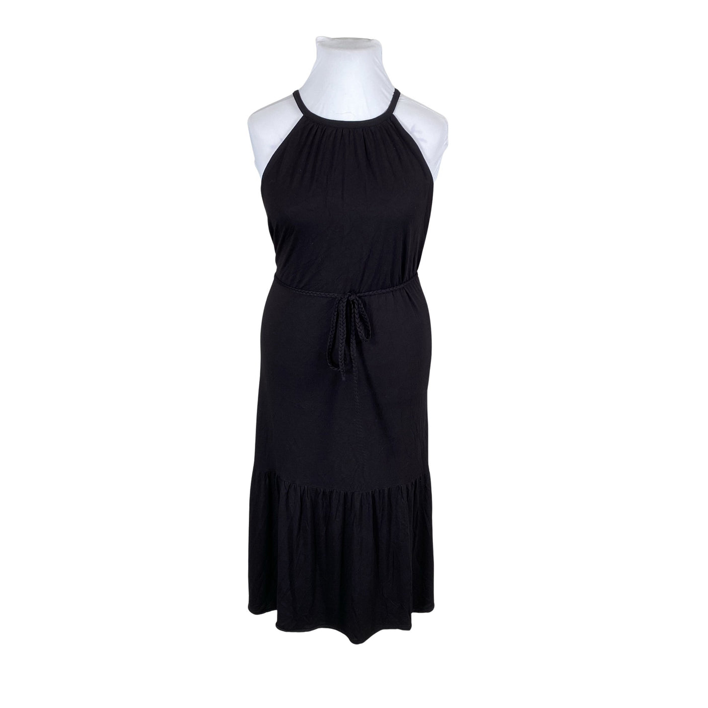 Unisex Lindex - Trikotaažist kleit, suurus 48 - Must (1)