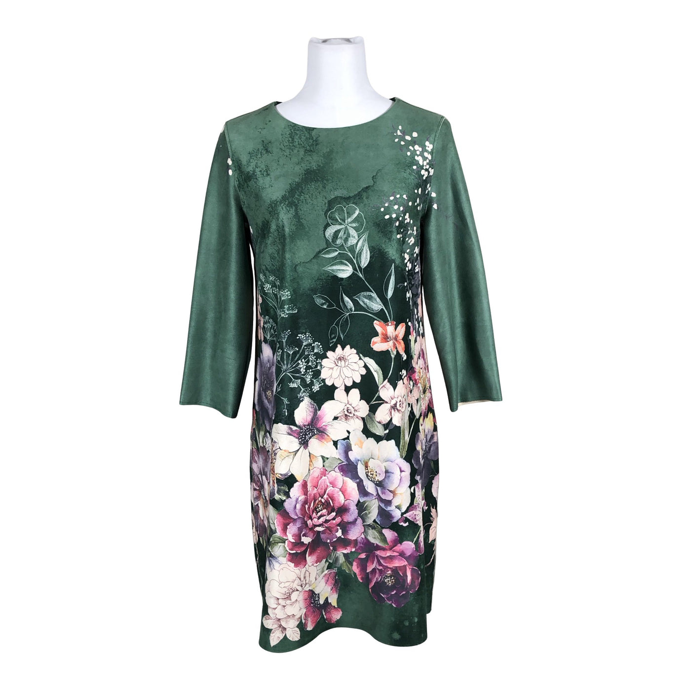 Unisex Azaka - Mitteveniv kleit, suurus 38 - Roheline (1)