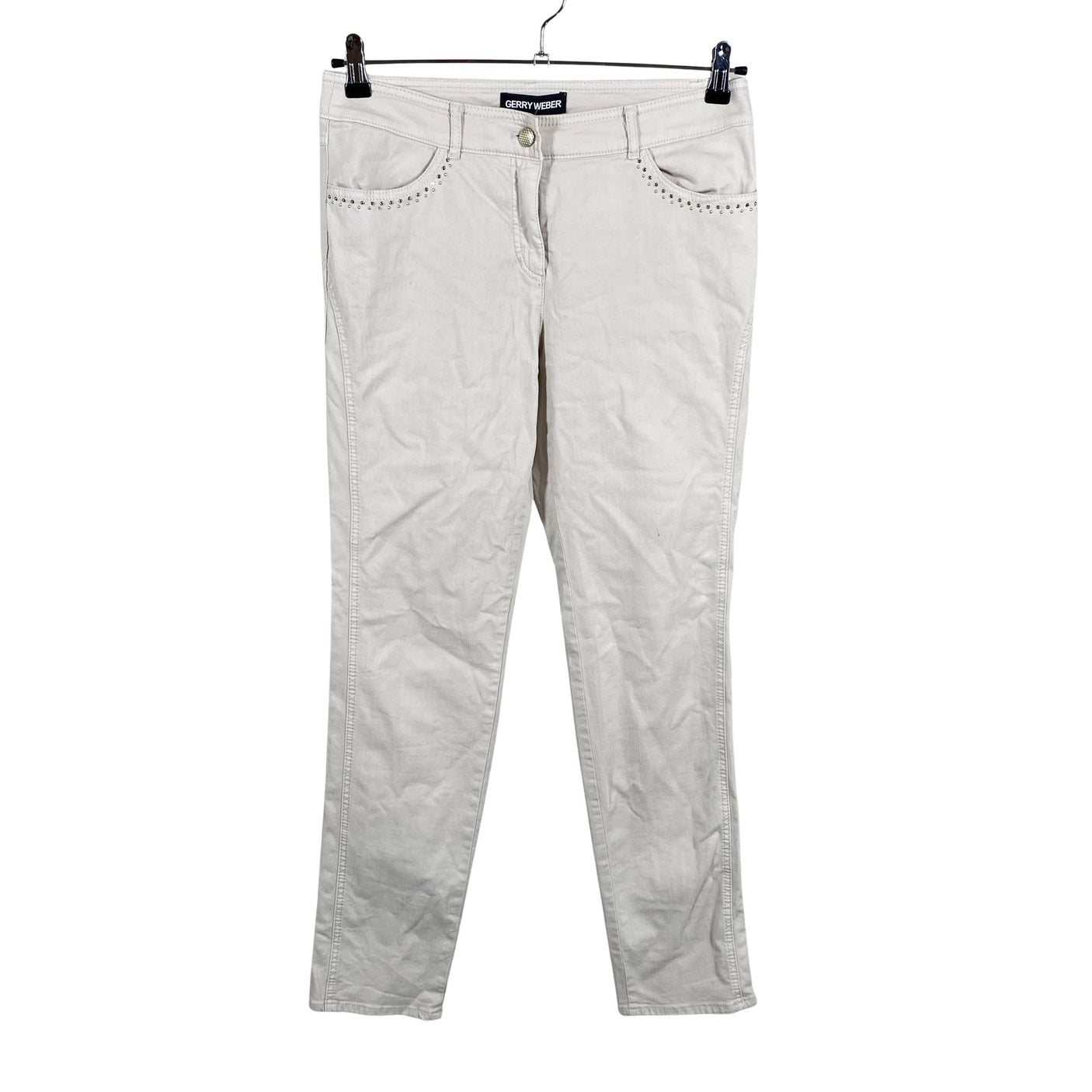 Unisex Gerry Weber - Mittevenivad püksid, suurus 40 - Beige (1)