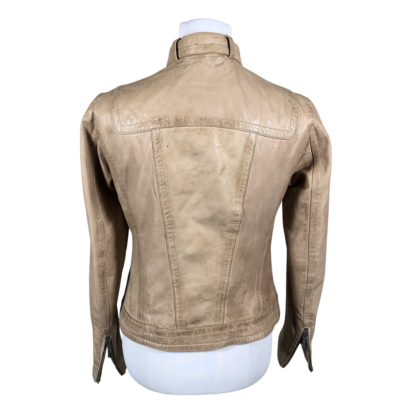 Unisex Esprit - Nahktagi, suurus 38 - Beige (2)