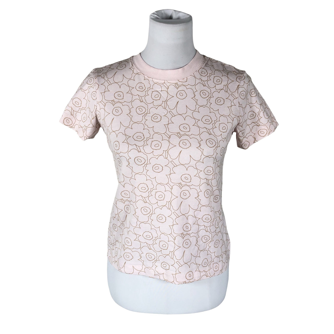 Unisex Marimekko - T-särk, suurus 34 - Heleroosa (1)
