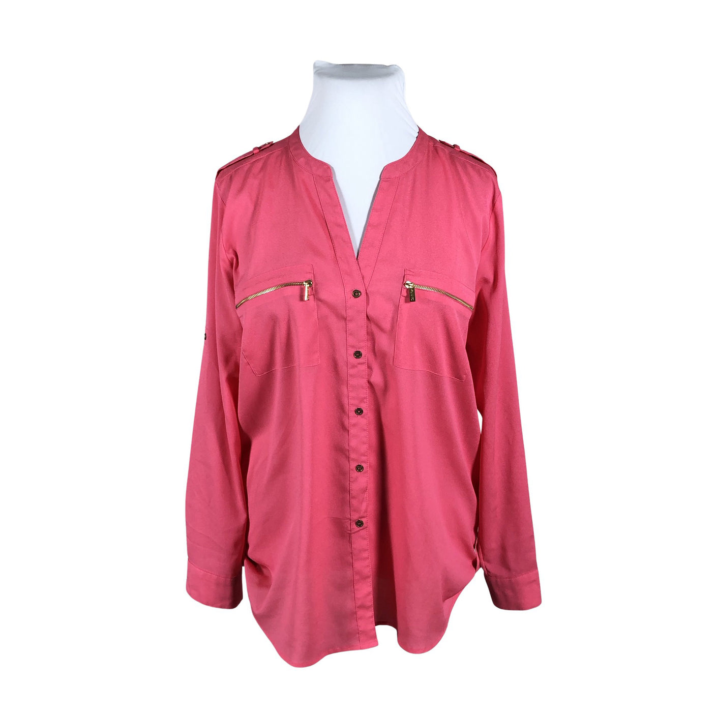 Unisex Calvin Klein - Pluus, suurus 44 - Heleroosa (1)