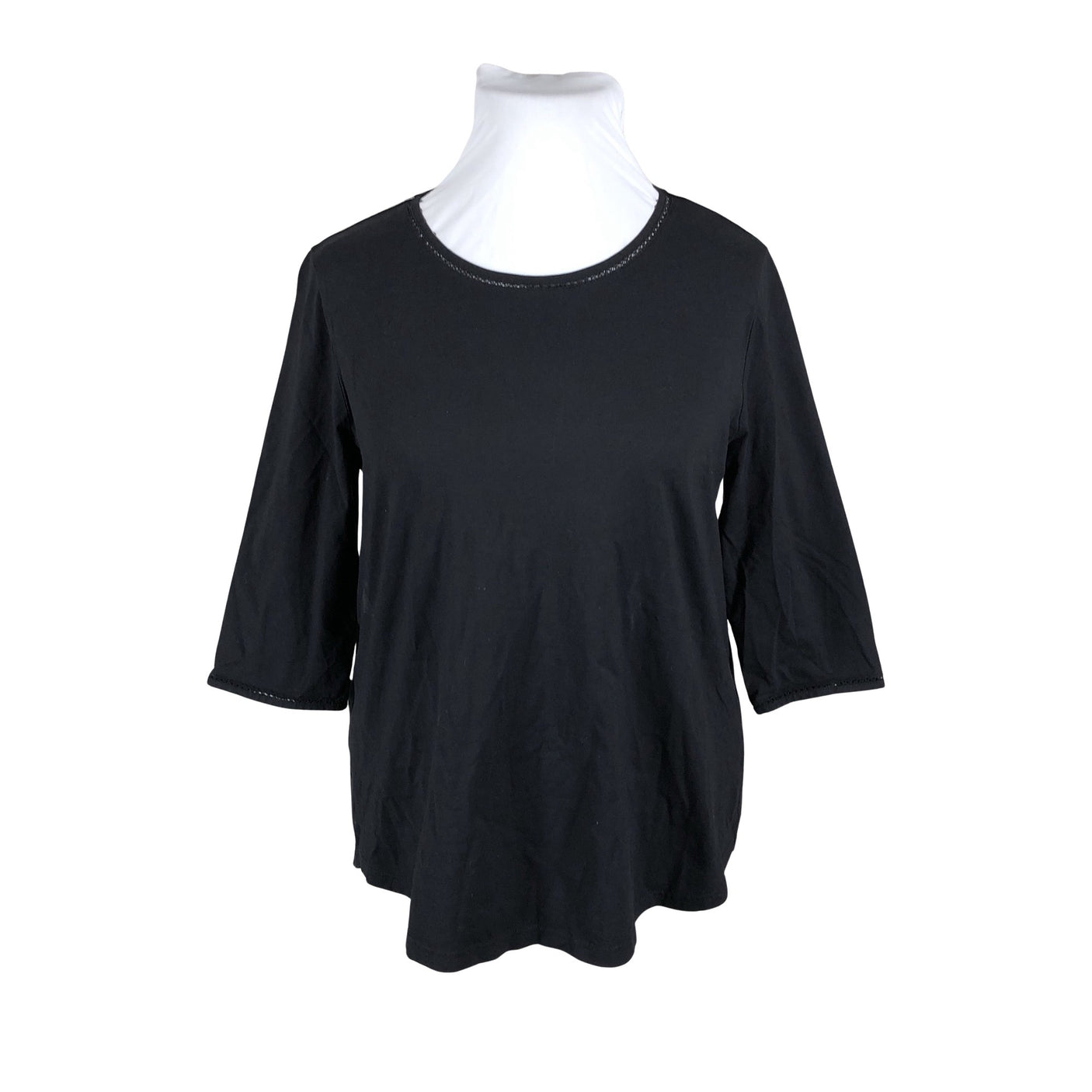 Unisex Peter Hahn - Trikotaažist pluus, suurus 46 - Must (1)