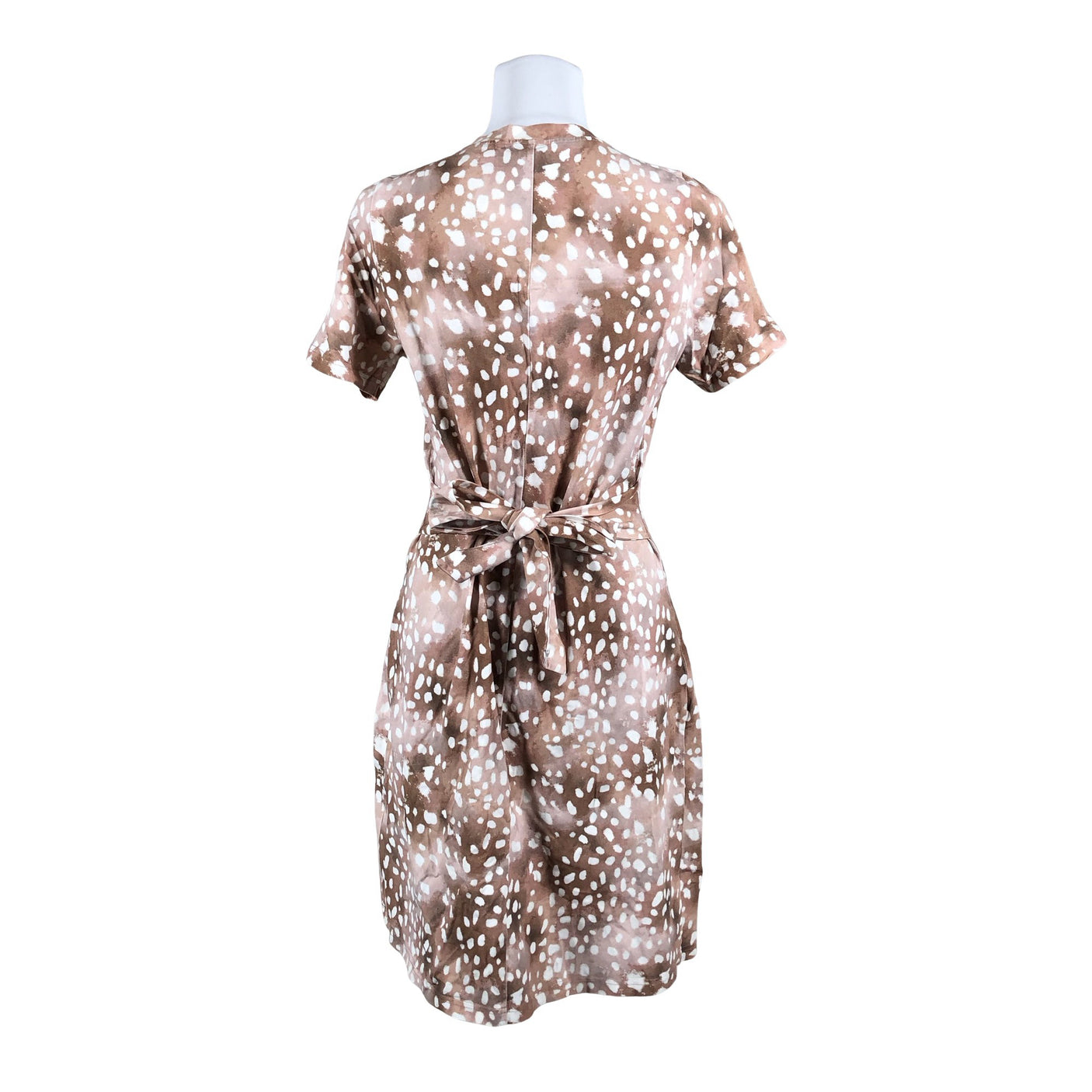 Unisex Kaiko - Trikotaažist kleit, suurus 36 - Beige (2)