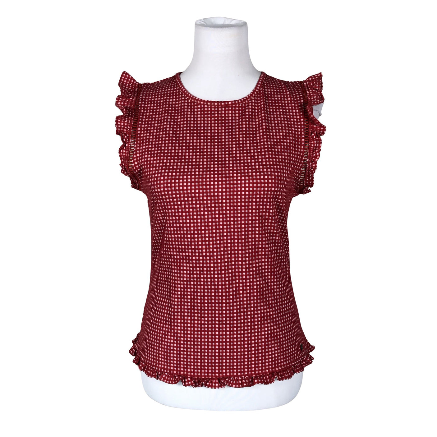 Unisex Guess - Trikotaažist topp, suurus 40 - Punane (1)