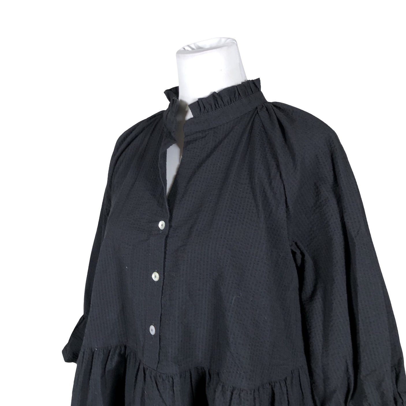 Unisex Samuji - Mitteveniv kleit, suurus 40 - Must (2)
