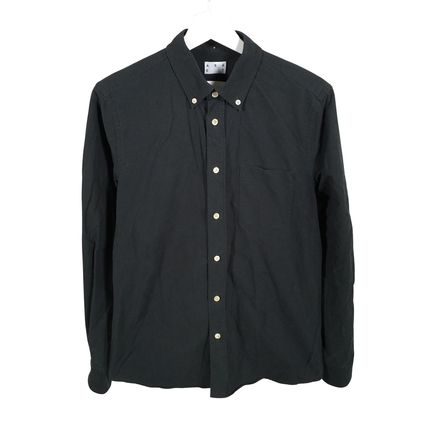 Unisex Asket - Triiksärk, suurus S - Must (1)