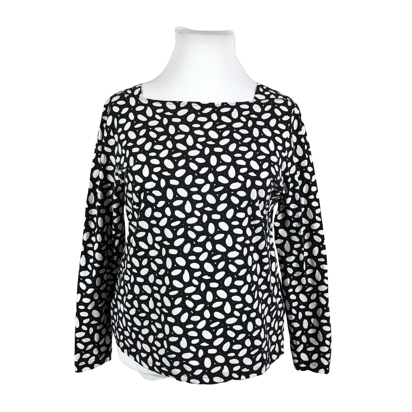 Unisex Marimekko - Trikotaažist pluus, suurus 44 - Must (1)