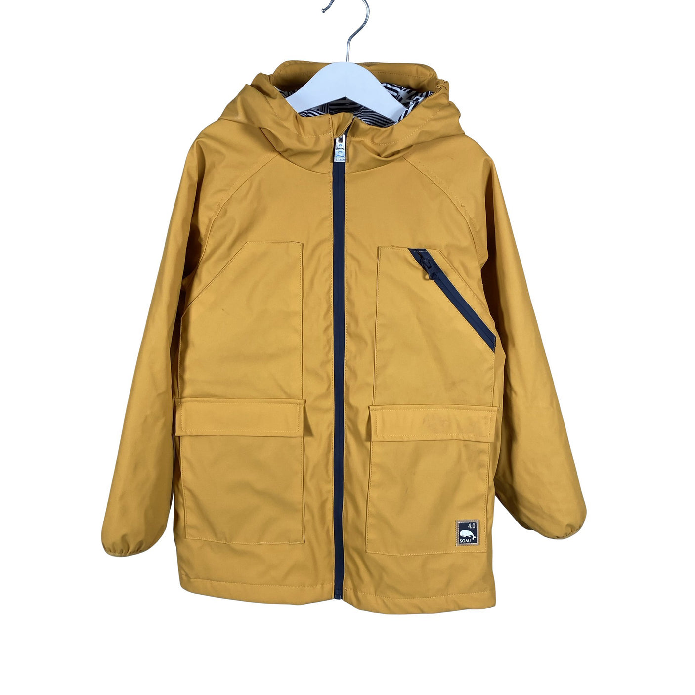 Unisex Sergent Major - Vihmajope, suurus 122 - 128 - Kollane (1)