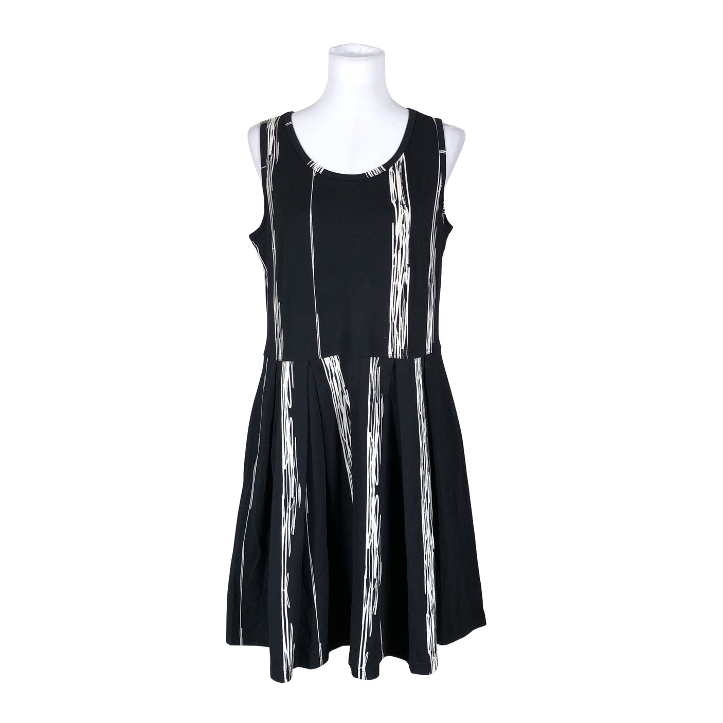 Unisex Nanso - Trikotaažist kleit, suurus 40 - Must (1)