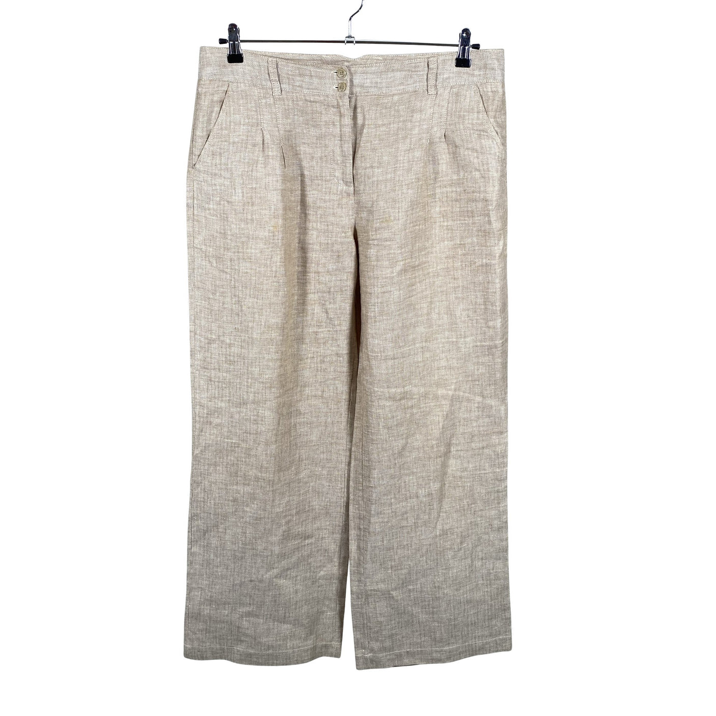 Unisex Laura Ashley - Mittevenivad püksid, suurus 42 - Beige (1)