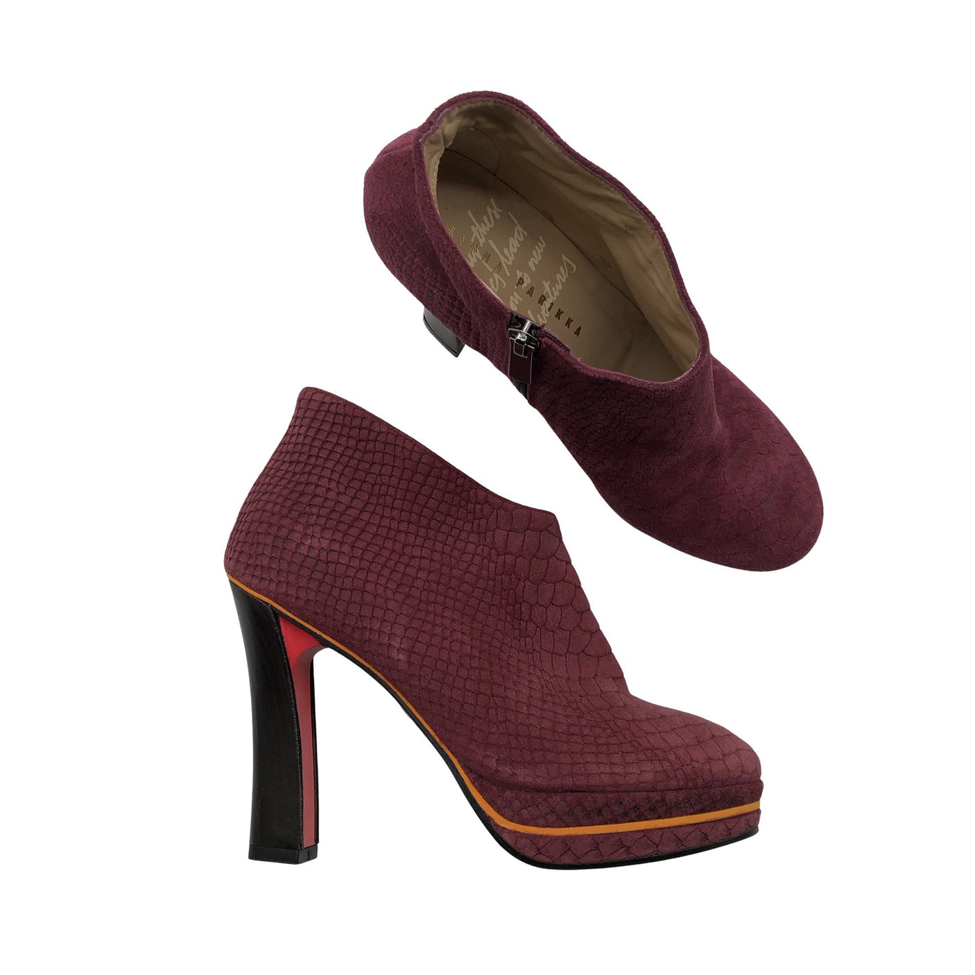Unisex Minna Parikka - Poolsaapad, suurus 37 - Lilla (1)