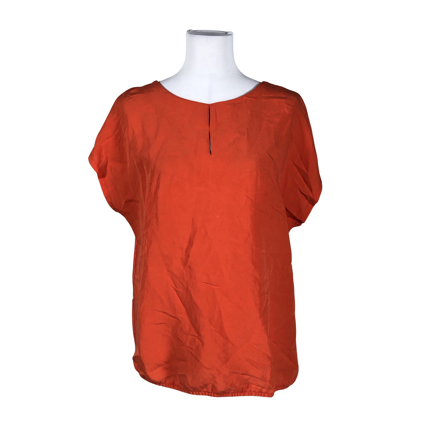 Unisex Gerry Weber - Lühikeste käistega pluus, suurus 42 - Oranž (1)