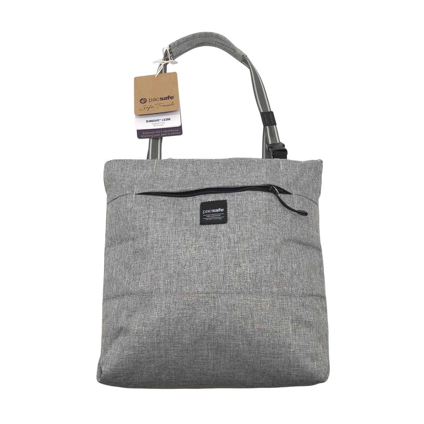 Unisex Pacsafe - Käekott, suurus Maxi - Hall (1)