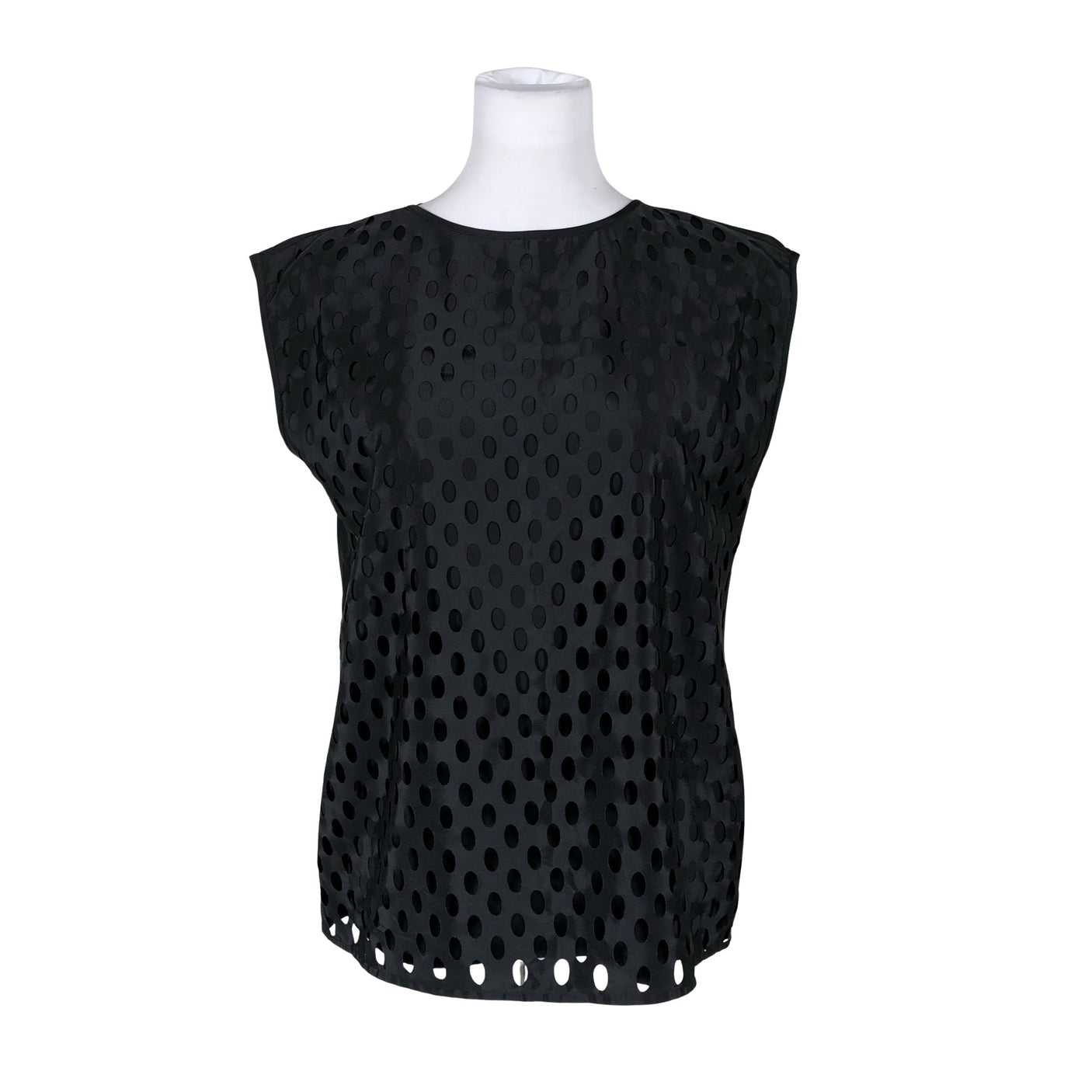 Unisex Esprit - Lühikeste käistega pluus, suurus 38 - Must (1)