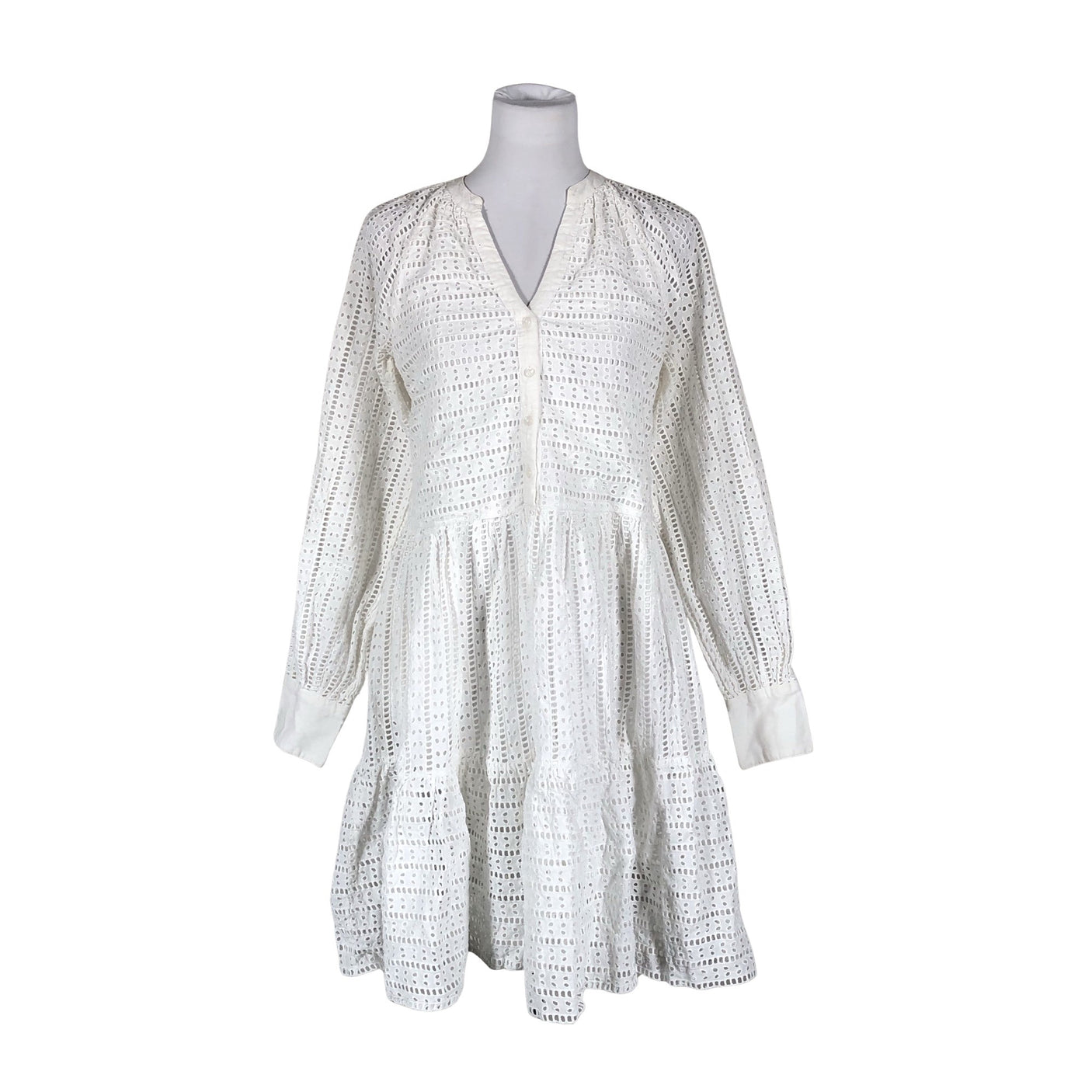 Unisex Y.A.S - Mitteveniv kleit, suurus 36 - Valge (1)