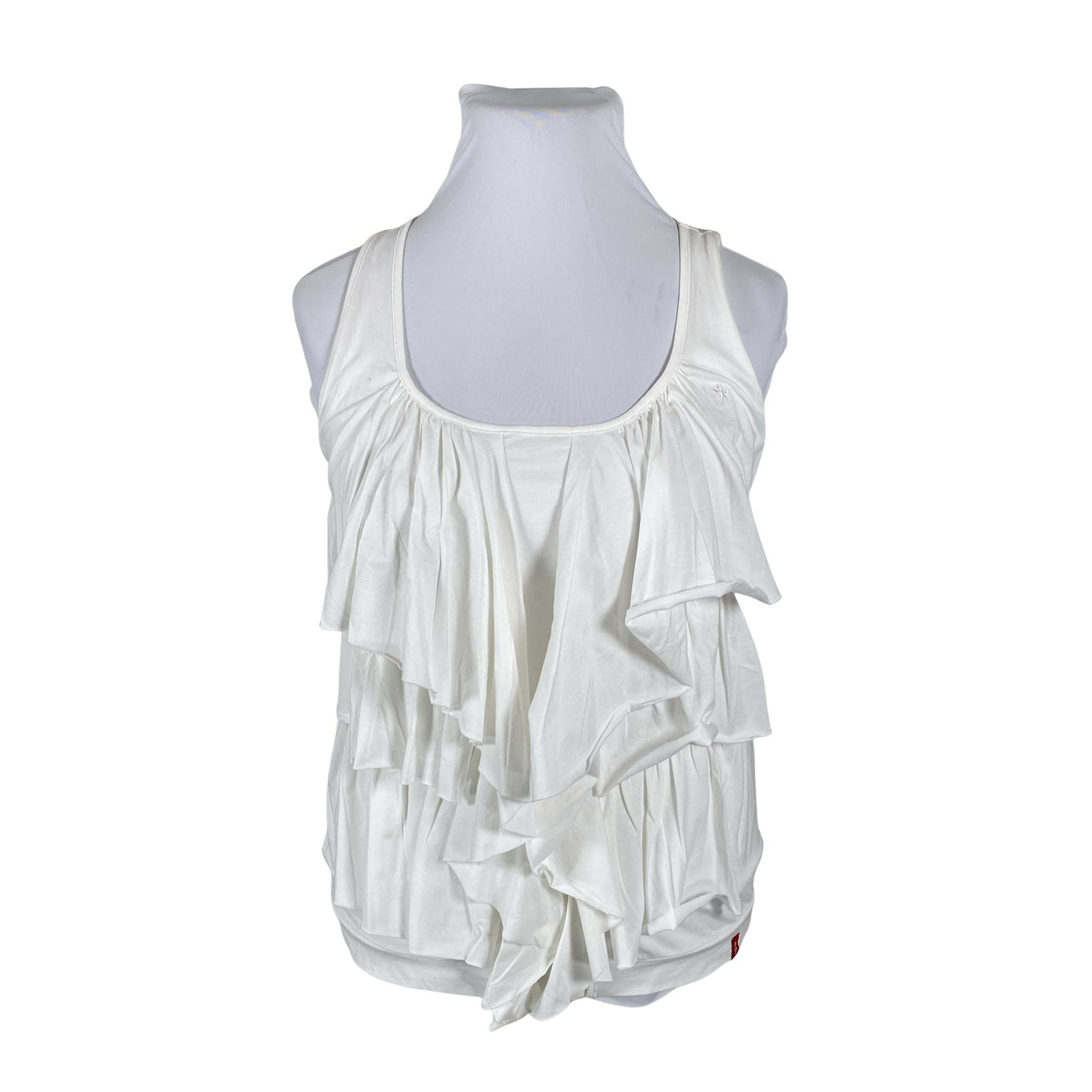 Unisex Esprit - Trikotaažist topp, suurus 42 - Valge (1)